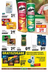 Gazetka promocyjna Metro - Food - Gazetka - ważna od 29.06 do 29.06.2022 - strona 11 - produkty: auto, bio, bohne, café royal, caffè crema, eis, espresso, getränk, getränke, jacobs, jacobs krönung, kaffee, kaffeepads, LG, Metro, milch, mövenpick, nacho, natur, natura, nespresso, pringles, ring, salz, senseo, Ti, tisch, top-hit