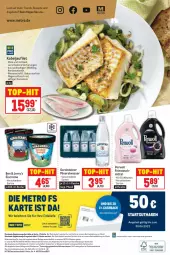 Gazetka promocyjna Metro - Food - Gazetka - ważna od 29.06 do 29.06.2022 - strona 16 - produkty: abholpreise, Alwa, angebot, angebote, Becher, creme, eis, eiscreme, feinwaschmittel, filet, flasche, fleisch, gerolsteine, gerolsteiner, getränk, getränke, ilag, kabeljaufilet, LG, Metro, metro gastro, mineralwasser, Palette, perwoll, Rauch, reis, rezept, rezepte, rwe, saft, steiner, Ti, top-hit, waschmittel, wasser, Wild