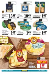 Gazetka promocyjna Metro - Food - Gazetka - ważna od 29.06 do 29.06.2022 - strona 7 - produkty: arla, bavaria blu, bergader, Bergkäse, emmi, feinkost, fol epi, frischkäse, Käse, kräuter, mac, milch, milka, milkana, nuss, Ria, sandwich, Schal, Schale, schnittkäse, Ti, tisch, top-hit