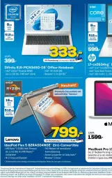 Gazetka promocyjna Euronics - Prospekte - Gazetka - ważna od 22.03 do 22.03.2023 - strona 13 - produkty: AMD Radeon, angebot, boss, celeron, consors finanz, deo, eimer, eis, ente, Intel, lautsprecher, lenovo, Leuchte, LG, mac, macbook, macbook pro, mastercard, notebook, office, radeon, reis, ring, ryzen, ssd, Ti