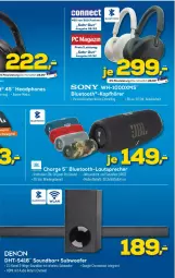 Gazetka promocyjna Euronics - Prospekte - Gazetka - ważna od 22.03 do 22.03.2023 - strona 20 - produkty: bluetooth-lautsprecher, eis, kopfhörer, lautsprecher, Persona, reis, rel, sony, soundbar, Subwoofer, tee