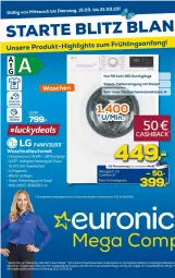 Gazetka promocyjna Euronics - Prospekte - Gazetka - ważna od 22.03 do 22.03.2023 - strona 31 - produkty: angebot, angebote, auto, eis, ente, ilag, Intel, LG, reis, sac, Ti, vorteilspreis, waschvollautomat