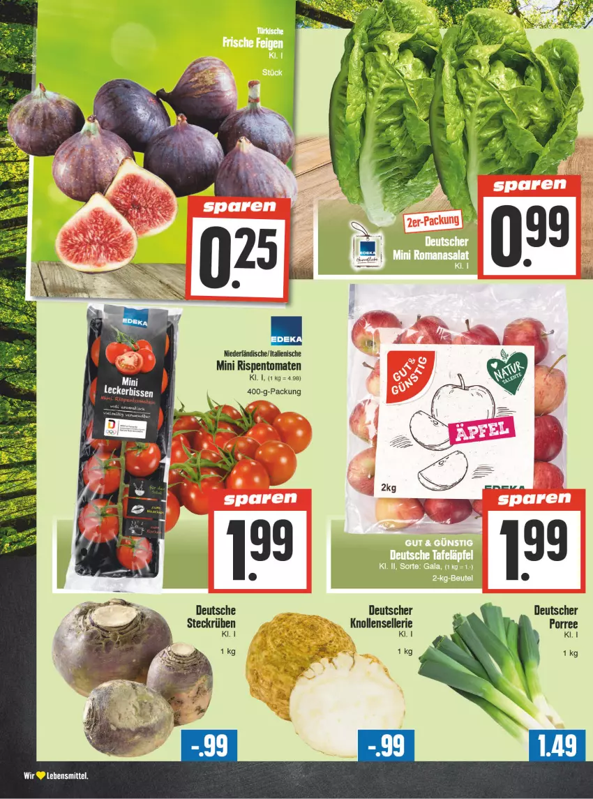 Aktueller Prospekt Edeka - Angebote der Woche - von 09.10 bis 14.10.2023 - strona 4 - produkty: elle, lebensmittel, rispentomaten, tomate, tomaten