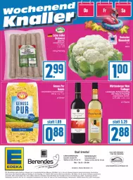 Gazetka promocyjna Edeka - Angebote der Woche - Gazetka - ważna od 14.10 do 14.10.2023 - strona 16 - produkty: angebot, angebote, Bad, Berger, deka, eis, frucht, getränk, getränke, hartweizen, kasseler, lebensmittel, leine, ndk, reis, riesling, ring, telefon, Ti, uhr, ZTE