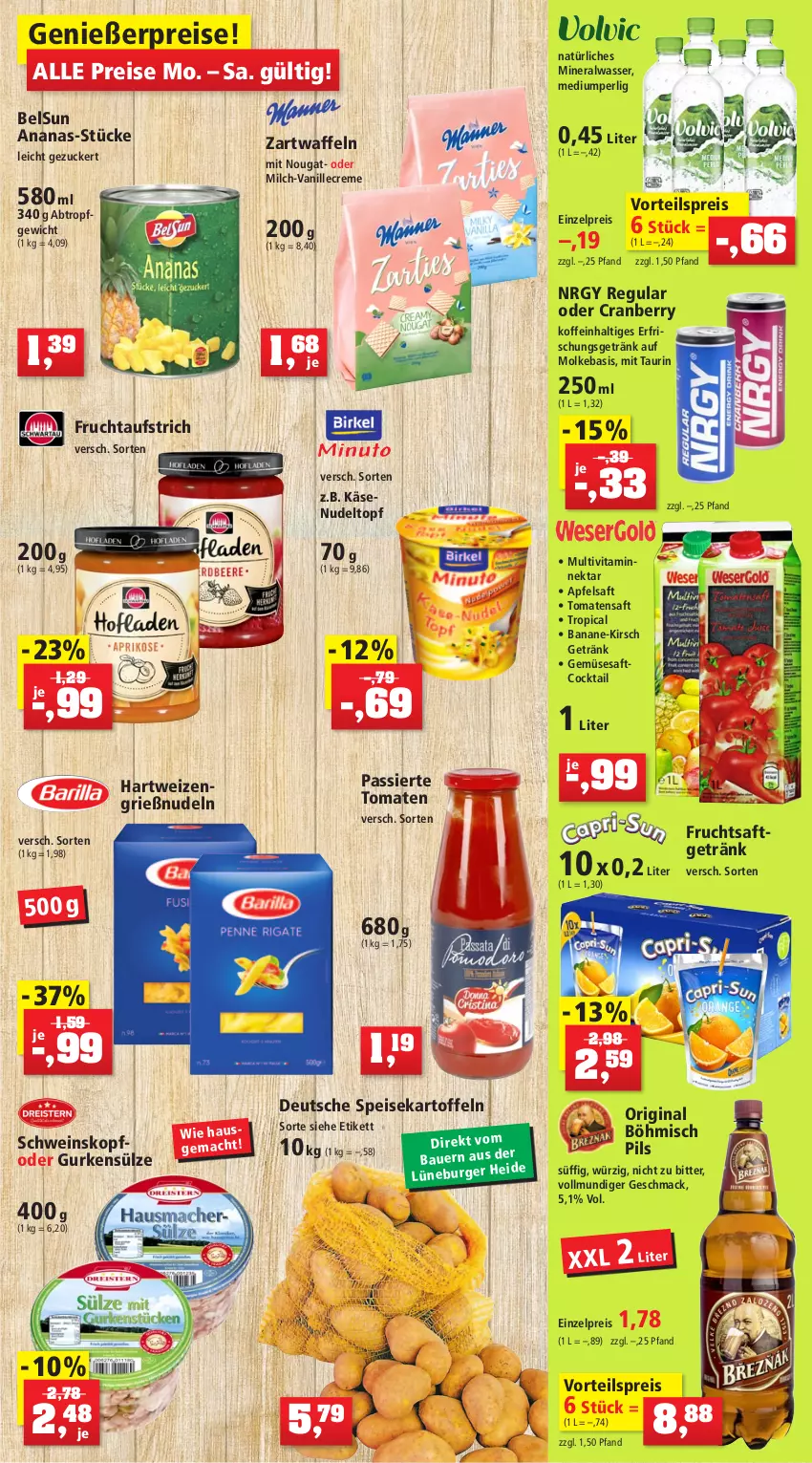 Aktueller Prospekt Thomas Philipps - Prospektwerbung - von 16.01 bis 21.01.2023 - strona 7 - produkty: allzweckreiniger, Alwa, ananas, apfel, apfelsaft, auer, aufstrich, Bad, balsam, banane, Bau, Bauer, cocktail, cranberry, creme, deo, deospray, Discreet, eis, erfrischungsgetränk, Fettlöser, Fleckenentferner, frucht, fruchtaufstrich, fruchtsaft, fruchtsaftgetränk, getränk, gin, gurke, gurken, Handseife, hartweizen, kartoffel, kartoffeln, Käse, kirsch, küche, Küchen, Lippenbalsam, mac, milch, mineralwasser, mint, mundwasser, natürliches mineralwasser, Nektar, nudel, nudeln, pils, reiniger, reis, saft, schwein, Seife, speisekartoffeln, tablet, tablett, Tablette, Ti, tomate, tomaten, Tomatensaft, topf, total care, vanille, vita, vorteilspreis, waffeln, waschgel, wasser, weck, wein, zahncreme, zucker