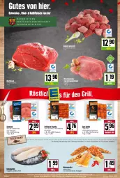 Gazetka promocyjna Kupsch - Angebote der Woche - Gazetka - ważna od 25.06 do 25.06.2022 - strona 4 - produkty: eis, filet, fisch, fischtheke, fleisch, grill, gulasch, kabeljaufilet, Kalbfleisch, Makrele, minutensteaks, paprika, reis, rel, rind, rindfleisch, Schal, Schale, schnitzel, schwein, schwein und rind, schweine, schweinerücken, steak, steaks, Ti, wein, weine, ZTE