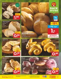 Gazetka promocyjna Netto Marken-Discount - Filial-Angebote - Gazetka - ważna od 08.04 do 08.04.2023 - strona 11 - produkty: angebot, apfel, backofen, bestpreis, brot, brötchen, Croissant, Donut, eis, geback, Hefe, Käse, käsescheiben, Ofen, Plunder, reis, schinken, stube, Ti, weizenmischbrot, ZTE