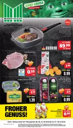 Gazetka promocyjna Marktkauf - Prospekt - Gazetka - ważna od 18.11 do 18.11.2023 - strona 1 - produkty: Becher, clementinen, eis, kotelett, reis, schwein, schweine, schweinekotelett, tee, Ti, wein, weine