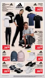 Gazetka promocyjna Marktkauf - Prospekt - Gazetka - ważna od 18.11 do 18.11.2023 - strona 39 - produkty: Adidas, Anzug, Bad, Cap, eis, hose, kleid, Kleidung, reis, rucksack, sac, schuhe, shirt, socken, Sport, sportschuhe, sportsocken, Sweathose, T-Shirt, tee, Ti, trainingsanzug, Trikot