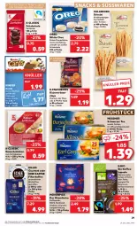 Gazetka promocyjna Kaufland - Prospekt - Gazetka - ważna od 10.01 do 10.01.2024 - strona 29 - produkty: angebot, angebote, beutel, bio, Bio-Kaffee, brötchen, chips, creme, Doppelkekse, eilles gourmet, eis, erbsen, espresso, espresso oder, filterkaffee, grissini, hochland, kaffee, kaffeekapseln, kaffeemaschine, kaffeepads, Kaiser, kakao, keks, kekse, kichererbsen, Kinder, lungo, meersalz, milch, mövenpick, nespresso, oreo, paprika, pfeffer, Popp, röstkaffee, salz, schoko, schokolade, schwarzer tee, snack, snacks, süsswaren, tee, Ti, tisch, waffeln