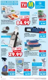 Gazetka promocyjna Kaufland - Prospekt - Gazetka - ważna od 10.01 do 10.01.2024 - strona 40 - produkty: angebot, angebote, aqua, auer, beutel, decke, Deckel, deo, Einfülltrichter, eis, flasche, je 500-ml-flasche, Kugel, leine, LG, Löffel, mediashop, messer, mikrofaser, pommes, quad, Rauch, reiniger, Schere, Soda, spülmaschinen, Ti, tuc, Tüte, usb, wasser, Zerkleinerer, ZTE