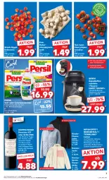 Gazetka promocyjna Kaufland - Prospekt - Gazetka - ważna od 10.01 do 10.01.2024 - strona 7 - produkty: angebot, angebote, Bau, baumwolle, beere, beeren, bio, bosch, champignon, champignons, colorwaschmittel, doppio passo, eis, erdbeere, erdbeeren, Fleecejacke, fleisch, getränk, getränke, grill, grillo, Jacke, kaffee, kaffeemaschine, Käse, Kinder, lamm, Lammfell, passo, persil, primitivo, rispentomaten, rotwein, Schal, Schale, sim, Strickfleecejacke, Tasche, taschen, tassimo, Ti, tomate, tomaten, waschmittel, wasser, wassertank, wein, wolle