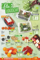 Gazetka promocyjna E Center - Angebote der Woche - Gazetka - ważna od 08.01 do 08.01.2022 - strona 3 - produkty: bio, Dany, deka, edeka bio, eis, ente, ingwer, mac, mango, navelina, orange, orangen, reis, Rettich, Schal, Schale, tafeläpfel, Ti, tomate, tomaten
