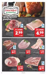 Gazetka promocyjna Marktkauf - Prospekt - Gazetka - ważna od 26.03 do 26.03.2022 - strona 10 - produkty: Bau, braten, krustenbraten, natur, Rippen, schinken, schnitten, schnitzel, schwein, schweine, Schweinebauch, wein, weine