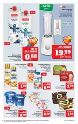 Gazetka promocyjna Marktkauf - Prospekt - Gazetka - ważna od 26.03 do 26.03.2022 - strona 16 - produkty: auer, Bau, Bauer, Becher, Behälter, braten, butter, buttermilch, culinesse, decke, Deckel, drink, edelstahl, edelstahlmesser, ehrmann, eis, elle, flasche, früchte, gin, joghur, joghurt, Kefir, Knackige Mousse, messer, milch, milram, mousse, rama, reis, rezept, salz, shake, teller, Ti, weihenstephan