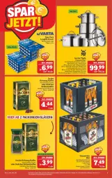 Gazetka promocyjna Marktkauf - Prospekt - Gazetka - ważna od 26.03 do 26.03.2022 - strona 3 - produkty: bier, bohne, bohnen, bohnenkaffee, braten, Bratentopf, Brei, decke, Deckel, edelstahl, eis, elle, fleisch, hasseröder, herdarten, jacobs, jacobs krönung, kaffee, longlife, löslicher bohnenkaffee, reis, stielkasserolle, teller, Ti, topf, varta