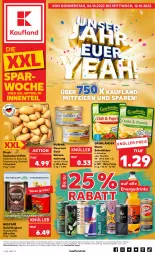 Gazetka promocyjna Kaufland - Gazetka - ważna od 12.10 do 12.10.2022 - strona 1 - produkty: angebot, angebote, drink, drinks, eier, eis, ente, gin, gourmet gold, grünländer, instantkaffee, kaffee, kartoffel, kartoffeln, Käse, katzennahrung, Nescafé, nescafé gold, purina, sac, schnittkäse, speisekartoffeln, tasse, Ti, würfel, ZTE
