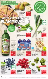 Gazetka promocyjna Kaufland - Gazetka - ważna od 12.10 do 12.10.2022 - strona 20 - produkty: angebot, beere, beeren, bio, Birnen, eis, elsässer art, flammkuchen, heidelbeere, heidelbeeren, himbeer, himbeere, himbeeren, kiwi, kuchen, lamm, Lauchzwiebel, lauchzwiebeln, LG, obst, reinert, rezept, rezepte, rwe, Schal, Schale, schinken, tafelbirnen, tante fanny, Ti, tisch, trauben, trolli, ZTE, zwiebel, zwiebeln