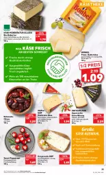 Gazetka promocyjna Kaufland - Gazetka - ważna od 12.10 do 12.10.2022 - strona 25 - produkty: angebot, angebote, appenzeller, bio, bonbel, butter, butterkäse, Cap, eis, elle, Faktu, frischkäse, gorgonzola, hartkäse, HP, Käse, käsetheke, kirsch, kräuter, kräutern, LG, Mantel, milch, olive, oliven, paprika, reis, schnittkäse, Spezi, südtiroler, Ti, tisch