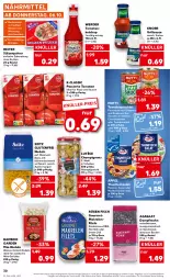 Gazetka promocyjna Kaufland - Gazetka - ważna od 12.10 do 12.10.2022 - strona 30 - produkty: angebot, bamboo, basilikum, beutel, bio, champignon, champignons, cherrytomaten, chili, eis, erbsen, erde, essig, filet, filets, fisch, frucht, grill, grillsauce, hot chili, Instant-Nudeln, ketchup, kichererbsen, knorr, mac, mais, Makrele, Makrelenfilets, mehl, Mutti, natur, nudel, nudeln, nuss, pizza, rel, salat, sauce, saucen, thunfisch, Thunfischsalat, Ti, tisch, tomate, tomaten, tomatenketchup, tomatenmark, wasser, wein, weine, wok, ZTE