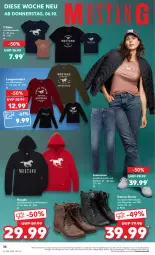 Gazetka promocyjna Kaufland - Gazetka - ważna od 12.10 do 12.10.2022 - strona 36 - produkty: angebot, angebote, Bau, baumwolle, hose, jeans, Langarmshirt, Ria, shirt, T-Shirt, Ti, wolle, ZTE