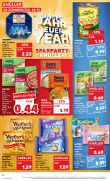 Gazetka promocyjna Kaufland - Gazetka - ważna od 12.10 do 12.10.2022 - strona 4 - produkty: alkohol, angebot, beutel, eintopf, eis, erasco, frucht, fruchtgummi, fruchtgummis, gelatine, gin, katjes, kirsch, knorr, knorr fix, Lakritz, milch, milka, nuss, oder lakritz, pralinen, reis, rum, salat, salatkrönung, storck, tender, Ti, topf, werther's, ZTE