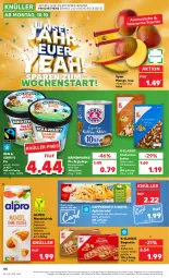 Gazetka promocyjna Kaufland - Gazetka - ważna od 12.10 do 12.10.2022 - strona 44 - produkty: alpro, angebot, apfel, Apfelstrudel, baguette, bärenmarke, coppenrath, drink, eis, ente, erdnüsse, erdnüssen, kondensmilch, mandel, Mandeldrink, mango, milch, Strudel, studentenfutter, tee, Ti, tisch, ZTE