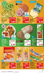 Gazetka promocyjna Kaufland - Gazetka - ważna od 12.10 do 12.10.2022 - strona 45 - produkty: angebot, angebote, auer, backwaren, beutel, bockwurst, braten, brot, brustfilet, buch, curry, eis, farmerschinken, filet, fleisch, fleischwurst, frische backwaren, geback, Geflügel, gewürz, gulasch, gutfried, hähnchenbrust, hähnchenbrustfilet, Hähnchenfleisch, Hähnchenschnitzel, Holz, Käse, knoblauch, LG, milram, mit knoblauch, mit paprika, natur, paprika, purland, reis, rosen, Rosenkohl, schinken, schnittkäse, schnitzel, schwein, Ti, wein, wiener, wurst, zwiebel, zwiebeln