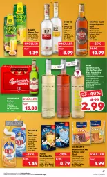 Gazetka promocyjna Kaufland - Gazetka - ważna od 12.10 do 12.10.2022 - strona 47 - produkty: aktiv gel, alkohol, angebot, angebote, beutel, bier, bree, budweiser, chardonnay, citrus, Duck, eis, elle, ente, felix, fleisch, frucht, getränk, Happy Day, Havana Club, hundesnack, kraft, Lagerbier, likör, maracuja, ouzo, ouzo 12, qualitätswein, Rauch, reiniger, risotto, roséwein, rum, saft, snack, Spezi, Ti, und gemüse, vita, vitakraft, wc-reiniger, wein, Weißwein