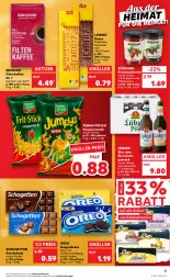 Gazetka promocyjna Kaufland - Gazetka - ważna od 12.10 do 12.10.2022 - strona 5 - produkty: alkohol, angebot, angebote, aufstrich, beere, beutel, bier, butter, butterkeks, creme, Doppelkekse, eduscho, eis, erdbeere, filterkaffee, frucht, fruchtaufstrich, funny-frisch, getränk, kaffee, kakao, keks, kekse, leibniz, Lübzer, oreo, pflaume, pflaumen, pflaumenmus, reis, schogetten, schoko, schokolade, snack, Ti, vanille, zucker