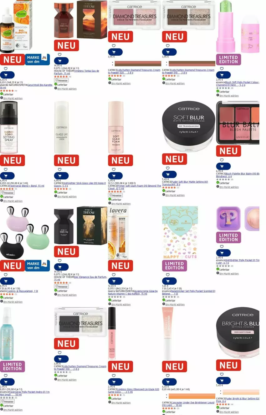 Aktueller Prospekt Dm Drogerie - Prospekte - von 04.08 bis 13.08.2025 - strona 23 - produkty: akku, Alverde, bio, creme, Eau de parfum, eis, ente, erde, Gesichtsöl, gin, kosmetik, lavera, Lipgloss, natur, naturkosmetik, Palette, parfum, Ti, vita, Vitamin C, Yo