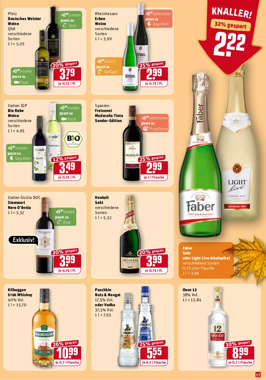 Aktueller Prospekt Rewe - Diese Woche im Angebot! - von 25.10 bis 30.10.2021 - strona 17