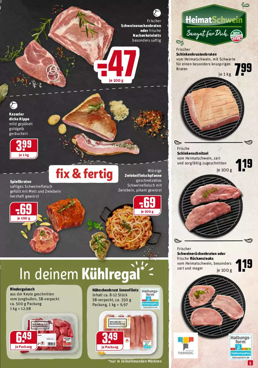 Aktueller Prospekt Rewe - Diese Woche im Angebot! - von 25.10 bis 30.10.2021 - strona 5