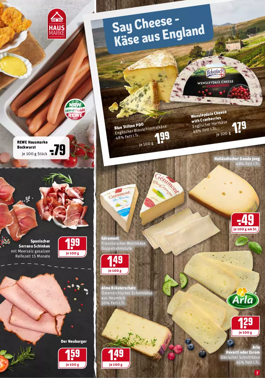 Aktueller Prospekt Rewe - Diese Woche im Angebot! - von 25.10 bis 30.10.2021 - strona 7