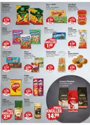 Gazetka promocyjna Vmarkt - Prospekte - Gazetka - ważna od 16.07 do 16.07.2025 - strona 8 - produkty: aufstrich, Bad, balisto, beutel, biscoff, brot, brotaufstrich, brötchen, espresso, frucht, gin, grissini, jacobs, je 250-g-packung, kracher, lachgummi, lavazza, maoam, nescafe, Nimm 2, oreo, pringles, ring, Ti, twix, uhr, waffeln