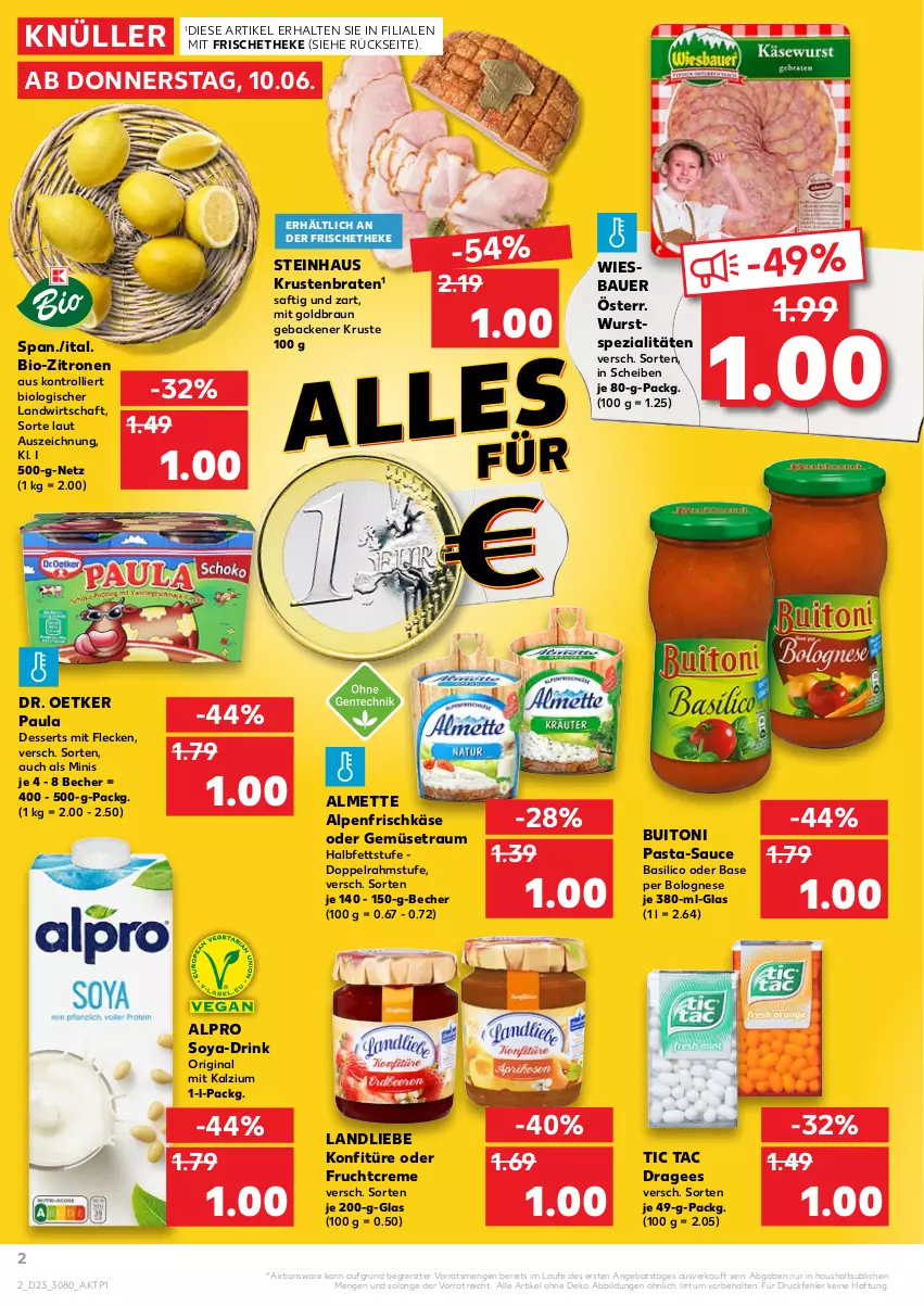 Aktueller Prospekt Kaufland - von 10.06 bis 16.06.2021 - strona 2