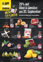 Gazetka promocyjna E Center - Angebote der Woche - Gazetka - ważna od 30.09 do 30.09.2023 - strona 8 - produkty: aktionspreis, ananas, beere, beeren, Birnen, deka, eis, Elan, Feigen, himbeer, himbeere, himbeeren, kiwi, Kiwi Gold, mandarine, mandarinen, nuss, reis, Schal, Schale, tafeläpfel, tafelbirnen, tafeltrauben, Ti, trauben