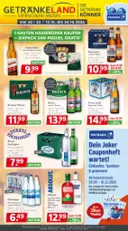 Gazetka promocyjna Getraenkeland - Gazetka - ważna od 24.10 do 24.10.2026 - strona 1 - produkty: aktionspreis, Alwa, beck's, berliner, bestpreis, bestpreise, chili, coupon, eis, elle, flasche, getränk, getränke, hasseröder, LG, mineralwasser, payback, pils, pilsner, reis, Rostocker, Staatl. Fachingen, tabasco, Ti, vodka, wasser