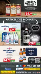 Gazetka promocyjna Getraenkeland - Gazetka - ważna od 24.10 do 24.10.2026 - strona 6 - produkty: abholpreise, aktionspreis, alkohol, Alwa, bestpreis, bestpreise, burger, eis, Elan, flasche, gerolsteine, gerolsteiner, getränk, getränke, kirsch, kirsche, lack, mineralwasser, nuss, pfirsich, reis, rum, steiner, Ti, wasser