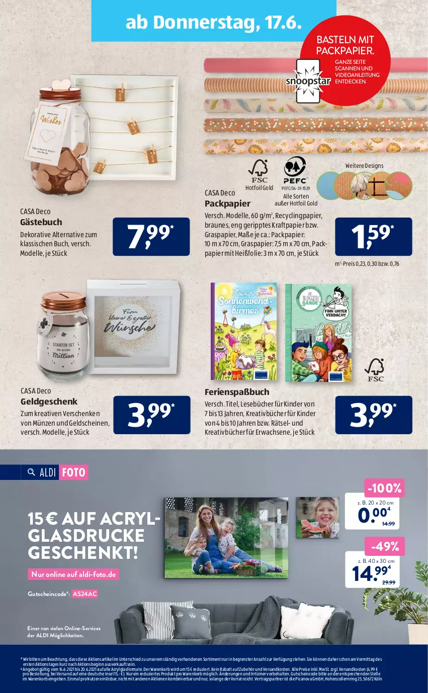 Aktueller Prospekt AldiSud - ALDI Aktuell - von 14.06 bis 16.06.2021 - strona 25