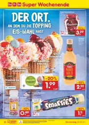Gazetka promocyjna Netto Marken-Discount - Filial-Angebote - Gazetka - ważna od 10.06 do 10.06.2023 - strona 32 - produkty: bestpreis, eier, eierlikör, eis, kirsch, kirsche, likör, ndk, reis, schoko, schokolade, smarties, Ti, tricolore