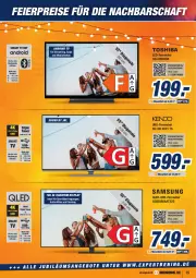 Gazetka promocyjna Expert Aurich - Prospekte - Gazetka - ważna od 08.06 do 08.06.2022 - strona 15 - produkty: alexa, Android TV, dvb, DVB-T, eier, eis, fernseher, jbl, qled, reis, smart tv, Sport, Ti, tisch, tuner, uhd, usb