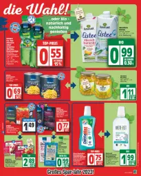 Gazetka promocyjna Edeka - Angebote der Woche - Gazetka - ważna od 04.03 do 04.03.2023 - strona 17 - produkty: aeg, alkohol, beere, beeren, bio, Blüte, deka, eis, eistee, elkos, elle, erdbeere, erdbeeren, flasche, fleisch, kosmetik, mundspülung, natur, natura, naturkosmetik, pfirsich, reis, schoko, schokolade, spülung, tee, Ti, top-preis, zitrone, ZTE, zucker