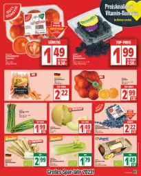 Gazetka promocyjna Edeka - Angebote der Woche - Gazetka - ważna od 04.03 do 04.03.2023 - strona 3 - produkty: asti, beere, beeren, beutel, bio, eis, elle, Galia-melone, heidelbeere, heidelbeeren, kiwi, Kiwi Gold, melone, melonen, möhren, orange, orangen, Schal, Schale, spargel, speisemöhren, stauden, tee, Ti