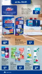 Gazetka promocyjna AldiSud - NÄCHSTE WOCHE - Gazetka - ważna od 08.07 do 08.07.2023 - strona 16 - produkty: aldi, Allzwecktücher, auer, beutel, bürste, eis, flasche, geschirr, kokos, LG, maschinenreiniger, müllbeutel, Optiwisch, reiniger, reis, salz, Seife, spülmaschinen, Ti, tücher, weck