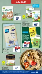 Gazetka promocyjna AldiSud - NÄCHSTE WOCHE - Gazetka - ważna od 08.07 do 08.07.2023 - strona 32 - produkty: alle artikel ohne dekoration, apfel, bio, braun, cocktail, cocktails, dekoration, eis, flakes, gin, hafer, haferflocken, kokos, kokosnuss, Kokosnussmilch, kölln, korn, küche, mandel, Mandelmus, milch, nuss, reis, Ti, tisch, wasser, zitrone, ZTE