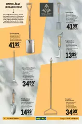 Gazetka promocyjna Metro - Garten und Terrasse - Gazetka - ważna od 01.06 do 01.06.2022 - strona 22 - produkty: Brei, edelstahl, ente, gabel, Garten, Holz, leine, mac, Schmuck, Spaten, Ti