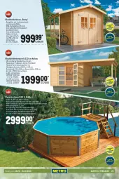 Gazetka promocyjna Metro - Garten und Terrasse - Gazetka - ważna od 01.06 do 01.06.2022 - strona 25 - produkty: Bau, Bodenplatte, ente, Garten, Holz, HP, latte, massivholz, milch, pool, rama, sandfilteranlage, Ti, wasser