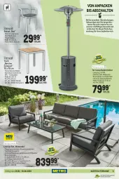 Gazetka promocyjna Metro - Garten und Terrasse - Gazetka - ważna od 01.06 do 01.06.2022 - strona 3 - produkty: auer, cin, decke, eis, flasche, Garten, gartenmöbel, glasplatte, HP, kissen, latte, möbel, reis, Schal, sessel, Sofa, Ti, tisch, tischplatte