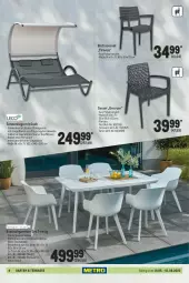 Gazetka promocyjna Metro - Garten und Terrasse - Gazetka - ważna od 01.06 do 01.06.2022 - strona 4 - produkty: esstisch, garnitur, Garten, HP, kissen, kopfkissen, latte, LG, Liege, sessel, sonnenliege, stuhl, Ti, tisch, tischplatte
